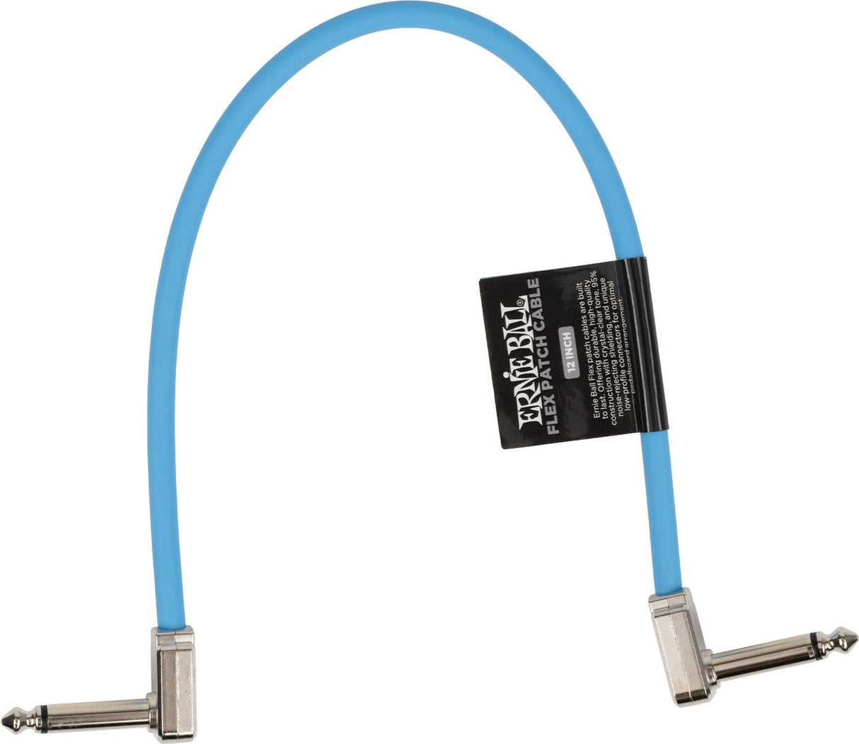 Ernie Ball 6456 Câble patch Flex Bleu 30cm