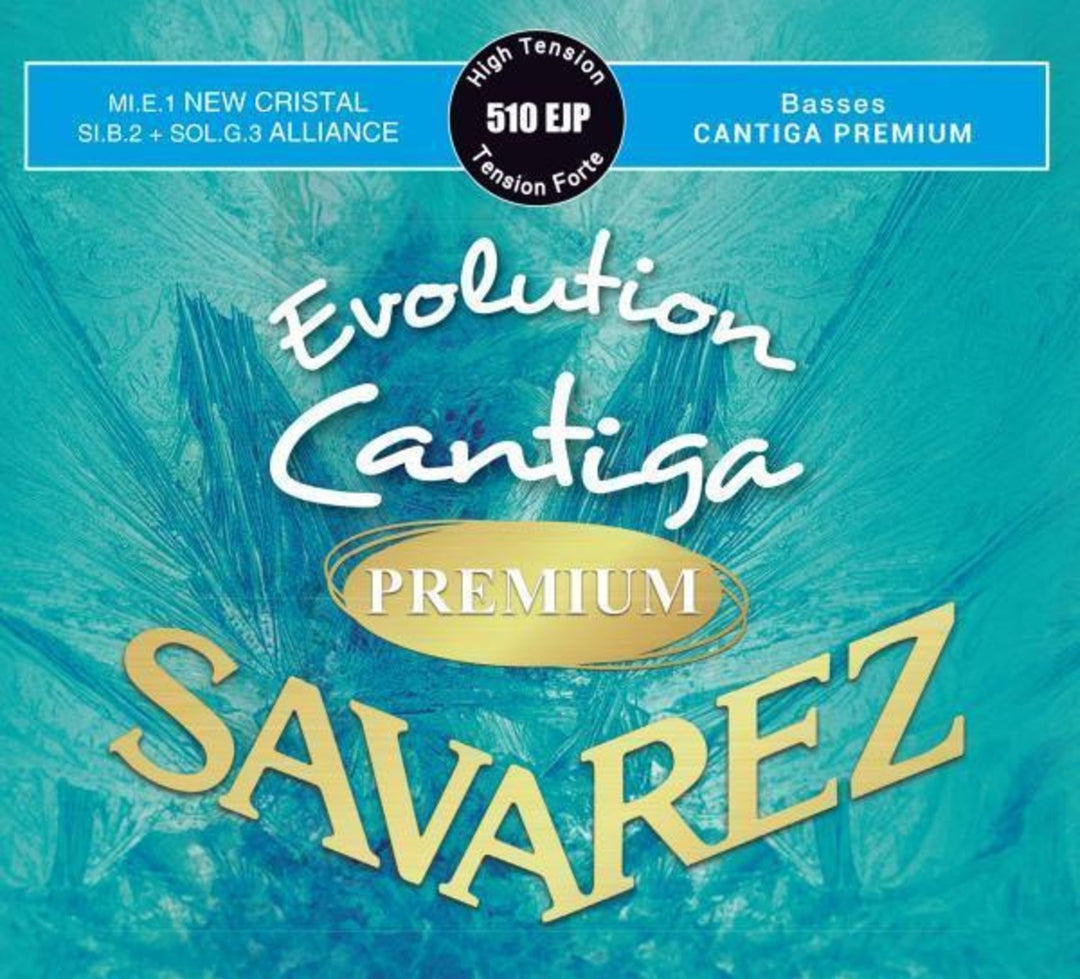 Savarez Cordes pour guitare classique Evolution Cantiga Premium - Set 510EJP (fort)