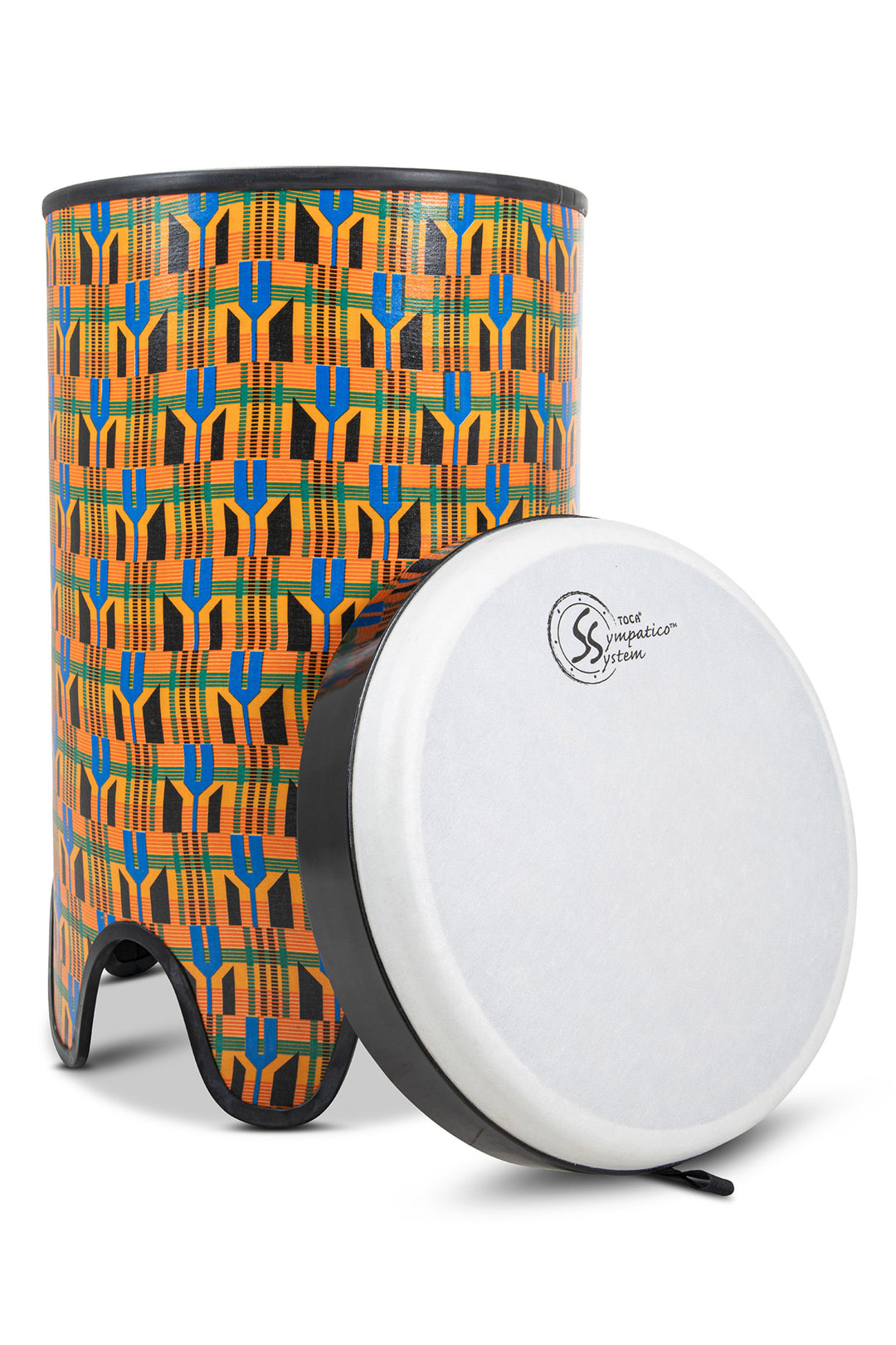 Toca Tubadora Freestyle II - 14" x 24" Kente Cloth (TSSTB-14K-FT)