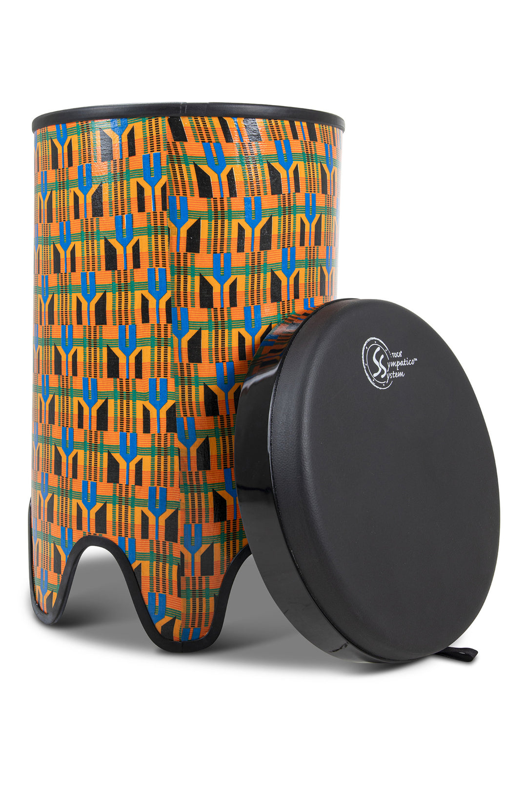 Toca Tubadora Freestyle II - 14" x 24" Kente Cloth (TSSTB-14K-SLT)