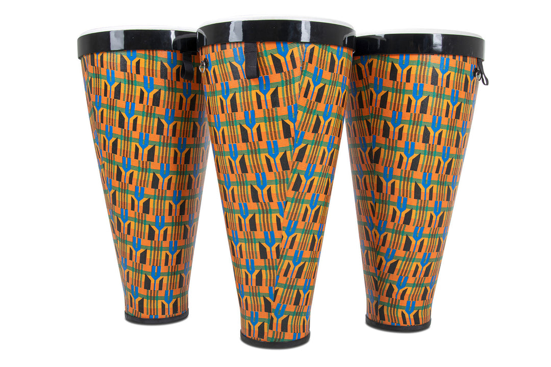 Toca Ashiko emboîtable Freestyle II - Kente Cloth (TSSNA-3PCK-FP)