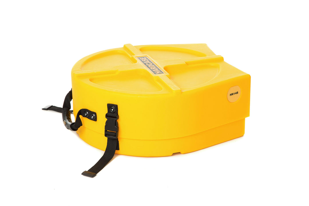 Hardcase 14" Étui pour caisse claire jaune
