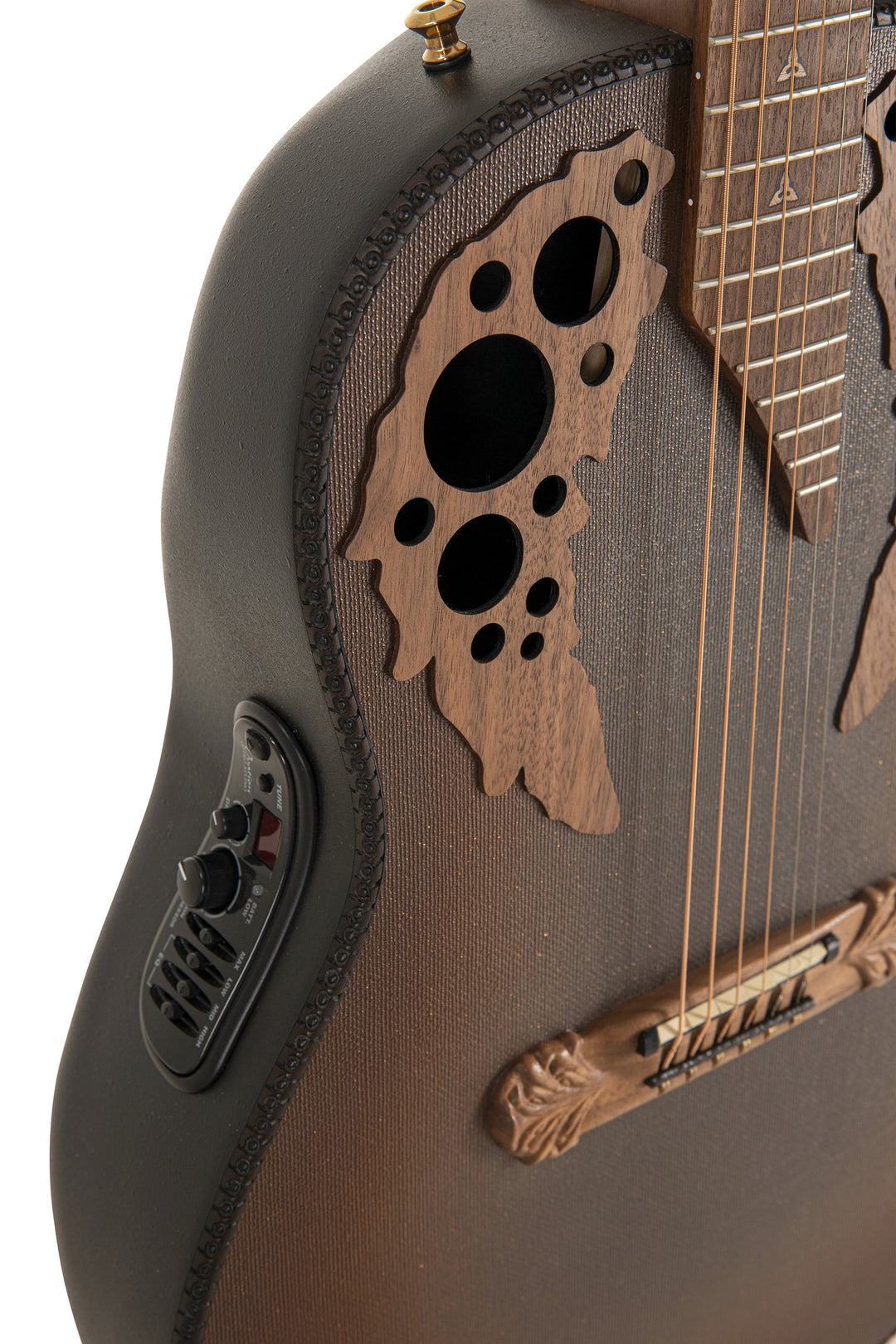 Adamas Guitares électro-acoustique 1687GT Deep Non-Cutaway - Reverse Brown Burst (1687GT-9W-G)