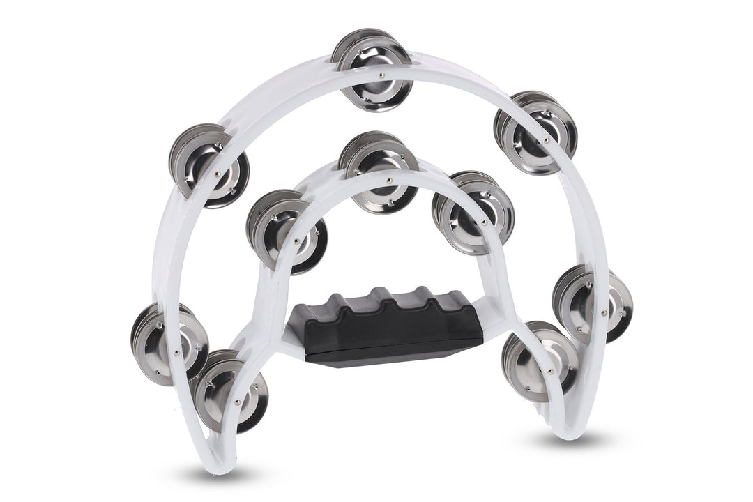 GEWA Couronne de jingles demi-lune 20 jingles - White