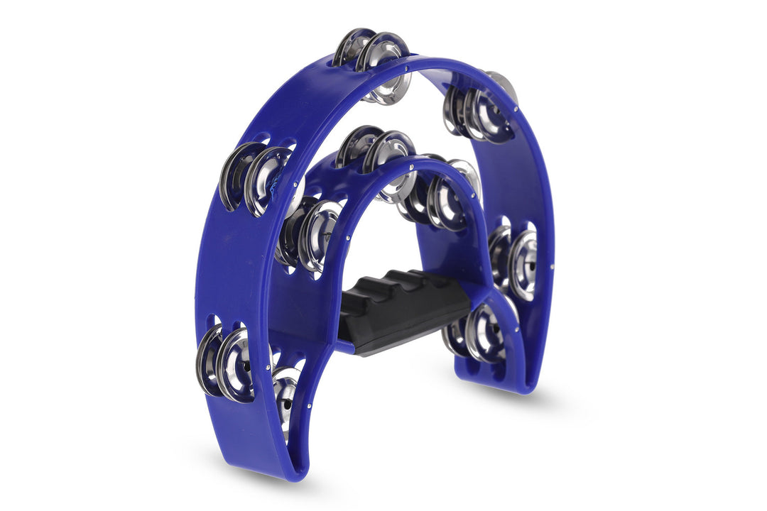 GEWA Couronne de jingles demi-lune 20 jingles - Bleu