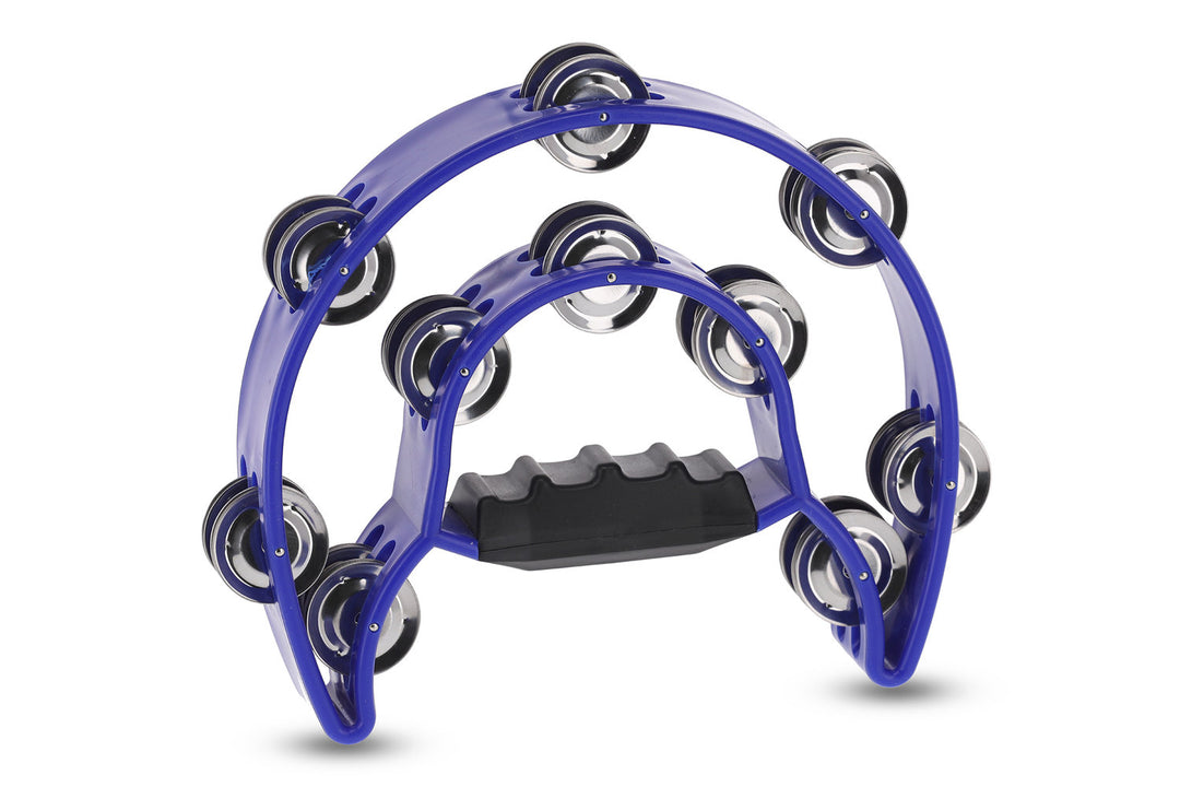 GEWA Couronne de jingles demi-lune 20 jingles - Bleu