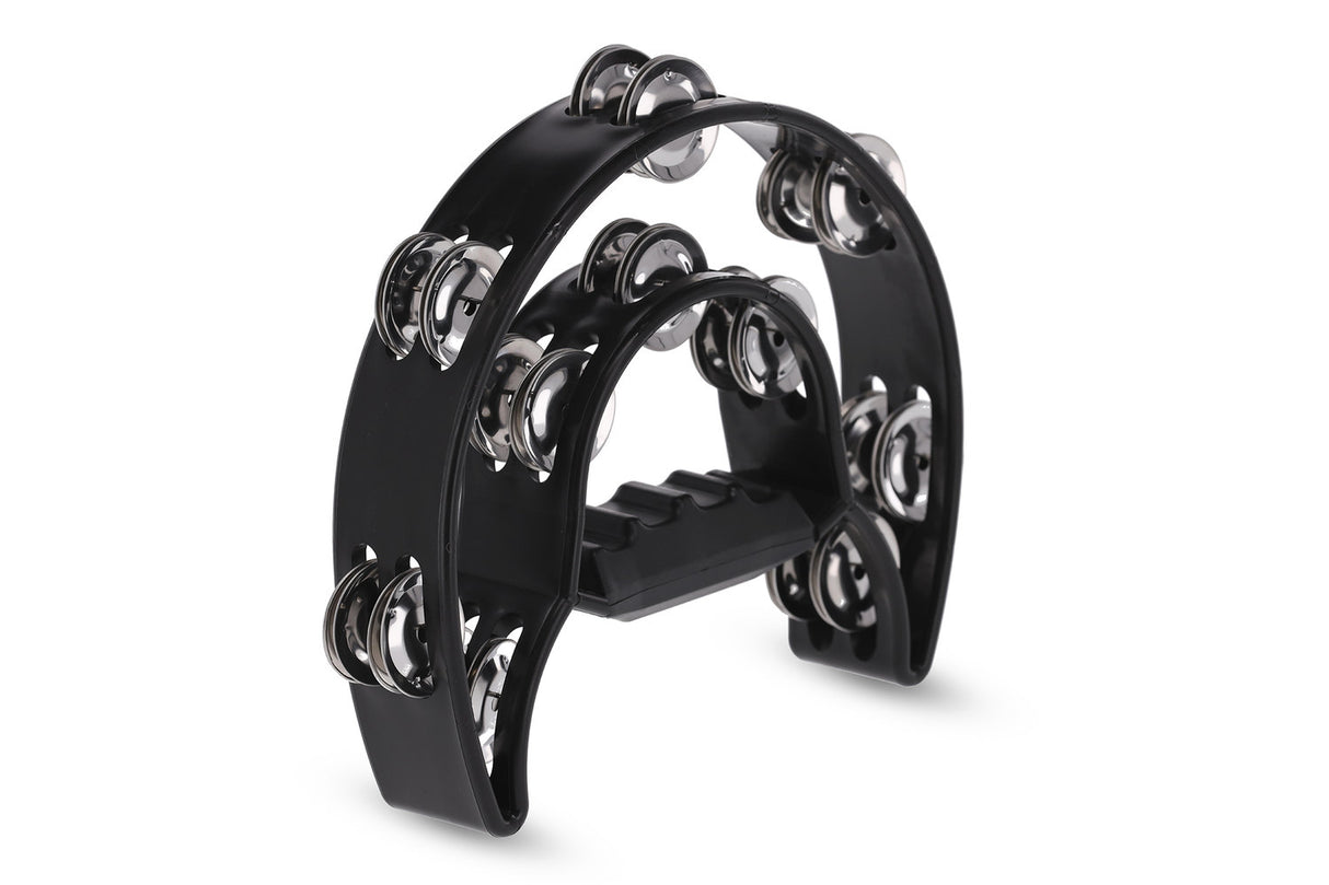 GEWA Jingle wreath Half moon 20 jingles - Black