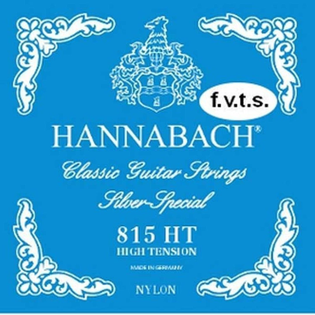 Cordes Hannabach pour guitare classique 815 F.V.T.S. Silver Special - Set High (815FHT)