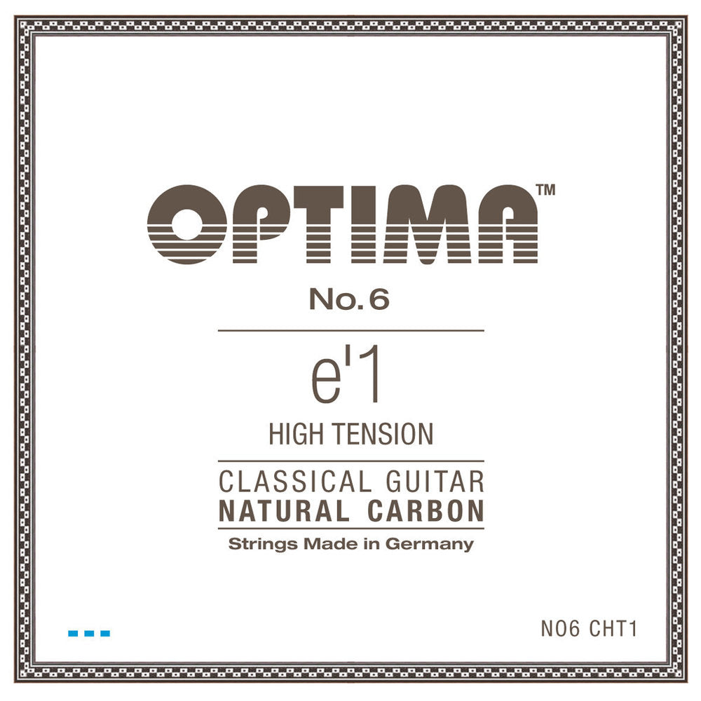 Optima No. 6 E1 corde de guitare classique, carbone, haute tension
