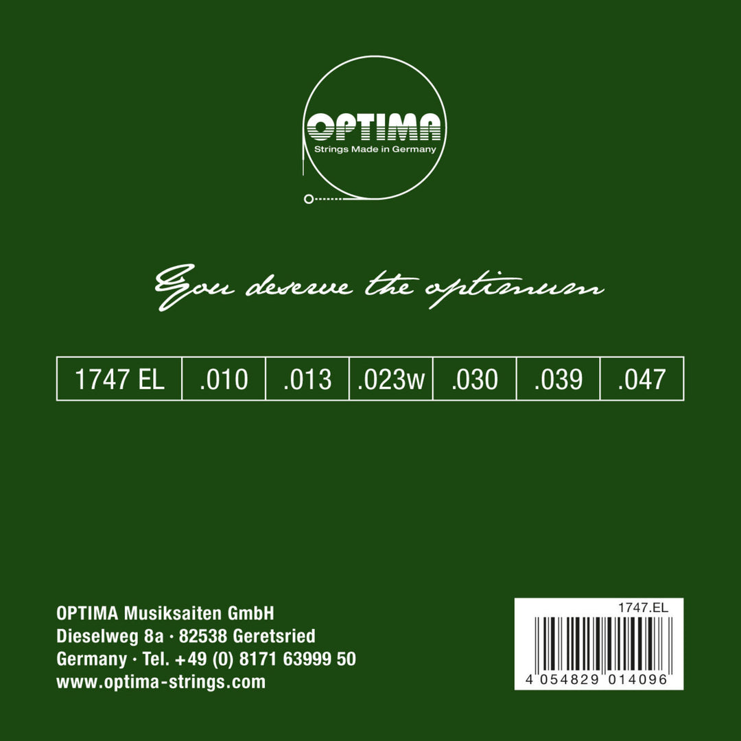Optima Strings pour Guitares acoustiques Gold strings - Set (1747EL)