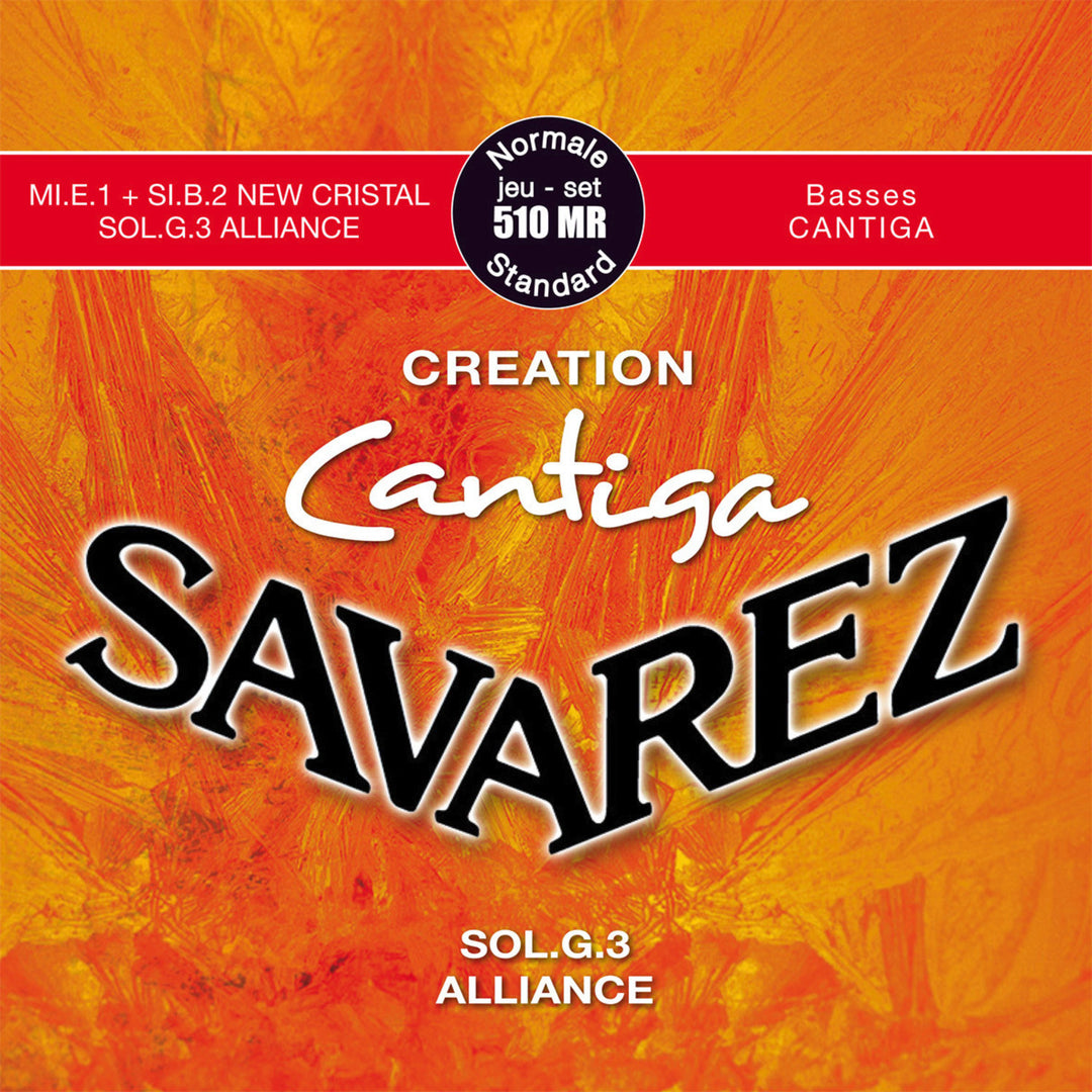 Savarez cordes pour guitares classiques Creation Cantiga 510 - Set normal (510MR)