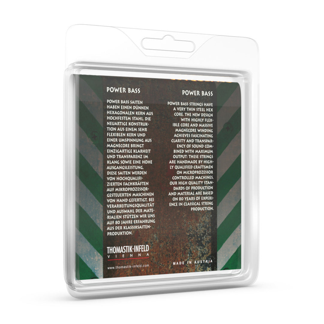 Thomastik-Infeld Cordes de basse électrique Power Bass Magnecore - Set 4 cordes long (EB344)