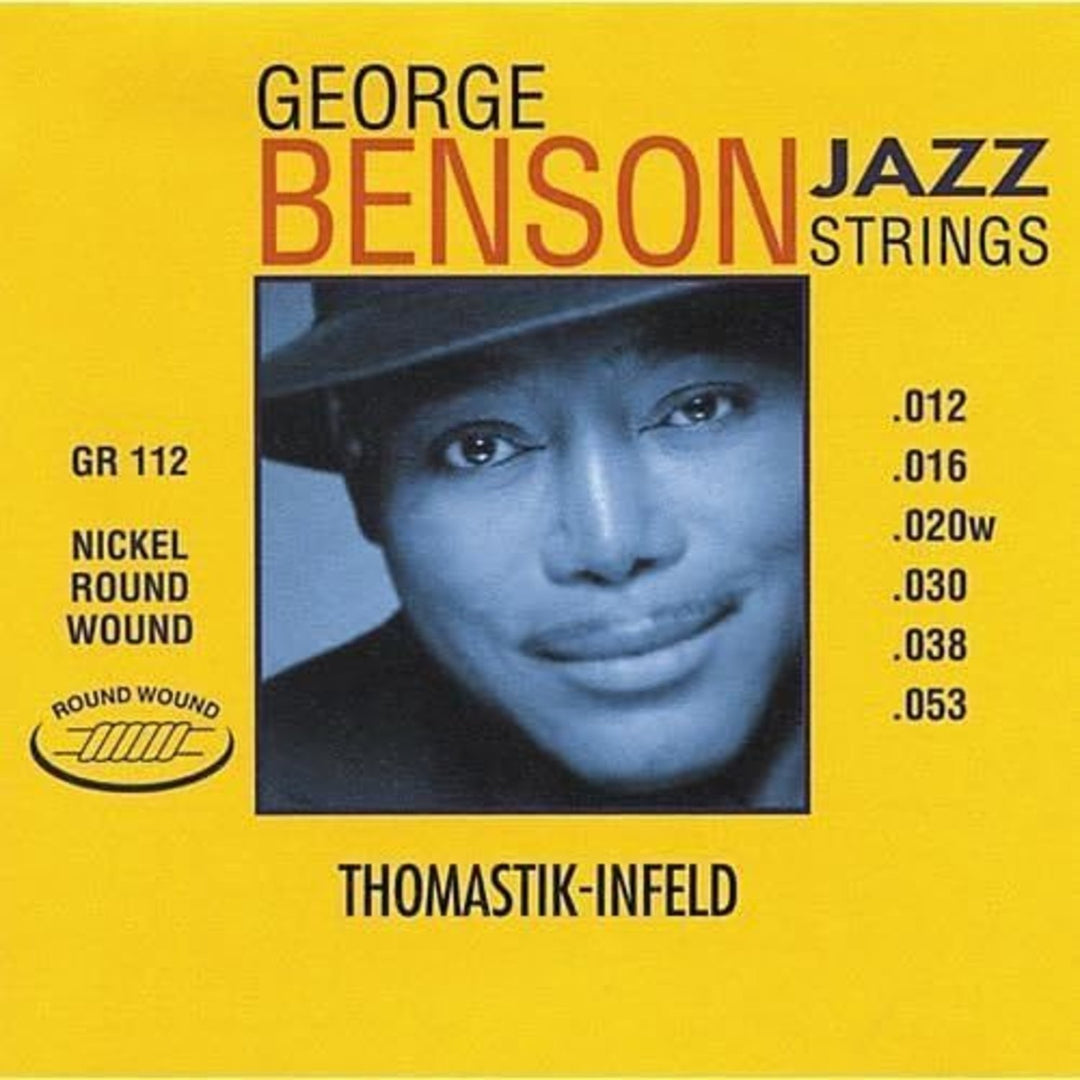 Thomastik-Infeld Strings for E-guitare George Benson Jazz Guitare - Set roundwound (GR112)
