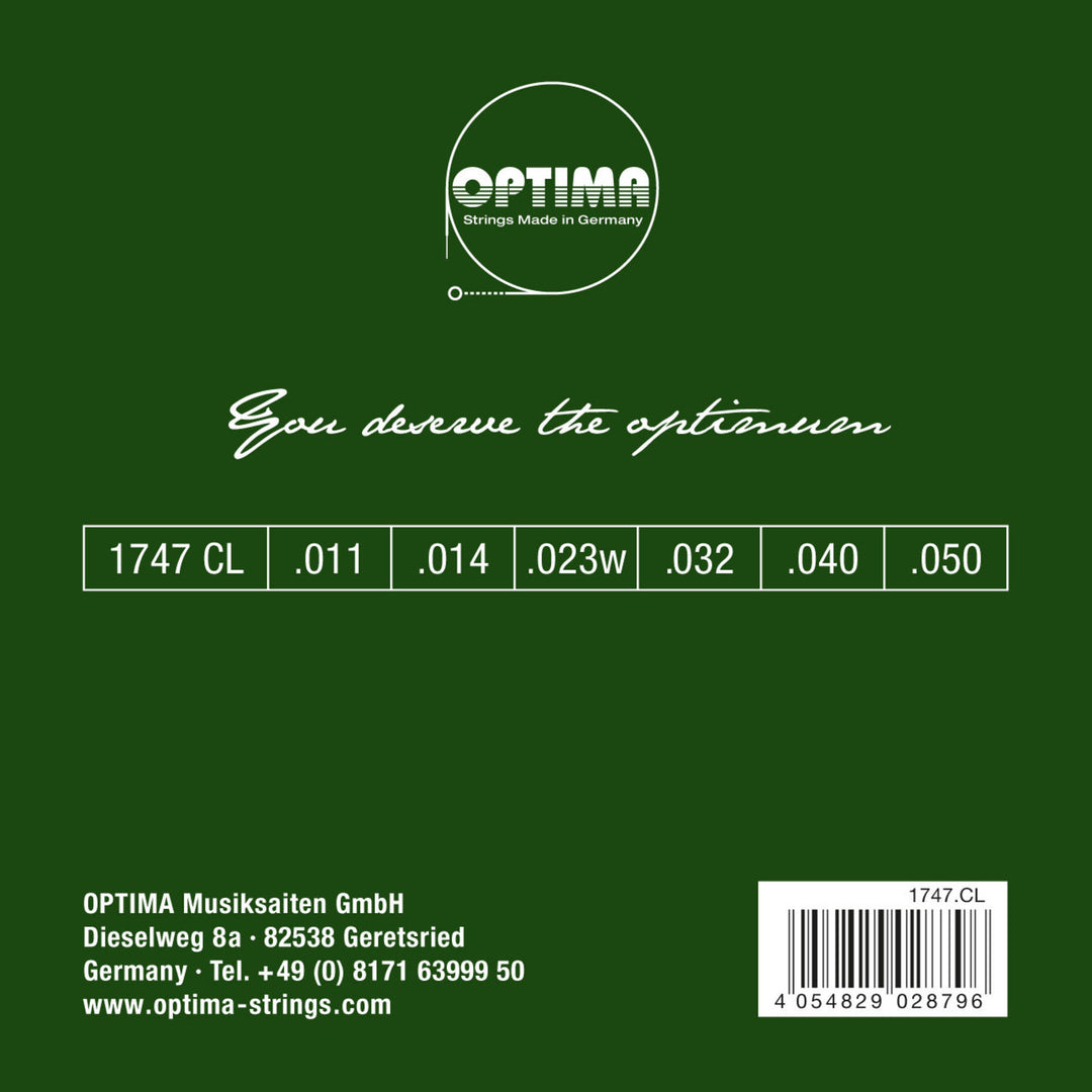Cordes Optima pour guitare acoustique Gold strings - Set (1747CL)