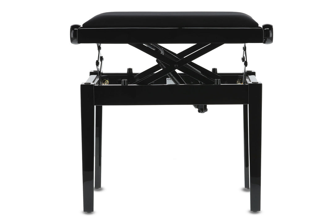 GEWA Banc de piano Deluxe Autolift - Black highgloss