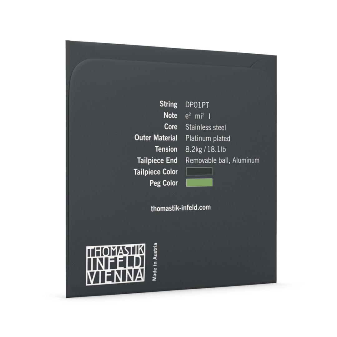 Cordes de Violons Thomastik-Infeld Dominant Pro - E1 Steel Platin (DP01PT)