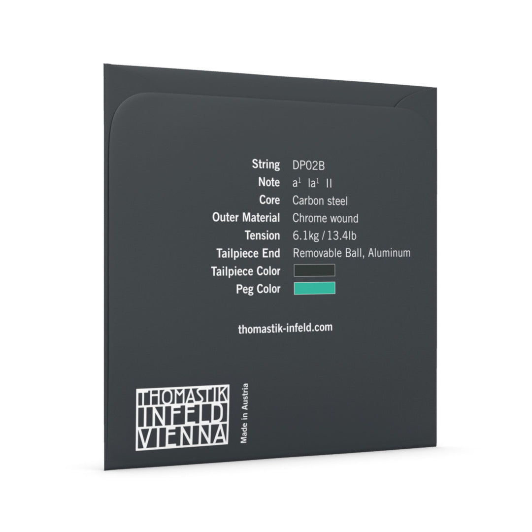 Thomastik-Infeld cordes de Violons Dominant Pro - A2 Steel/Chrome (DP02B)