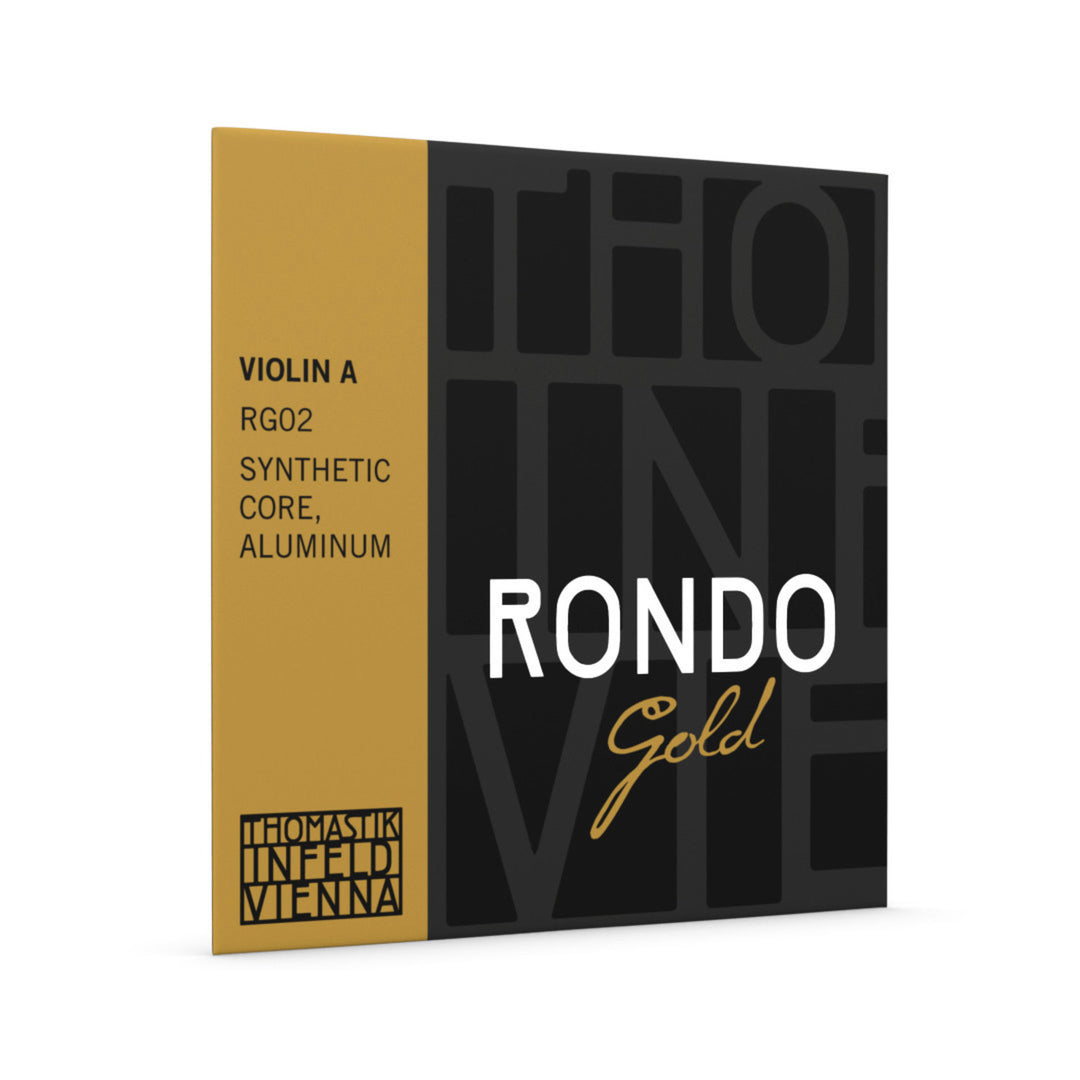 Thomastik-Infeld Cordes de violon Rondo Gold - A âme synthétique, Alu (RG02)