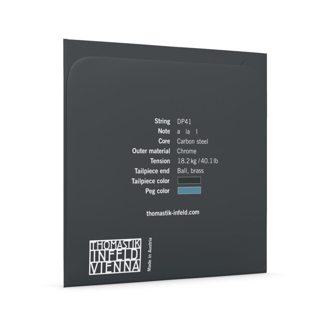 Cordes de Violoncelle Thomastik-Infeld Dominant Pro - A en acier au carbone, chrome (DP41)
