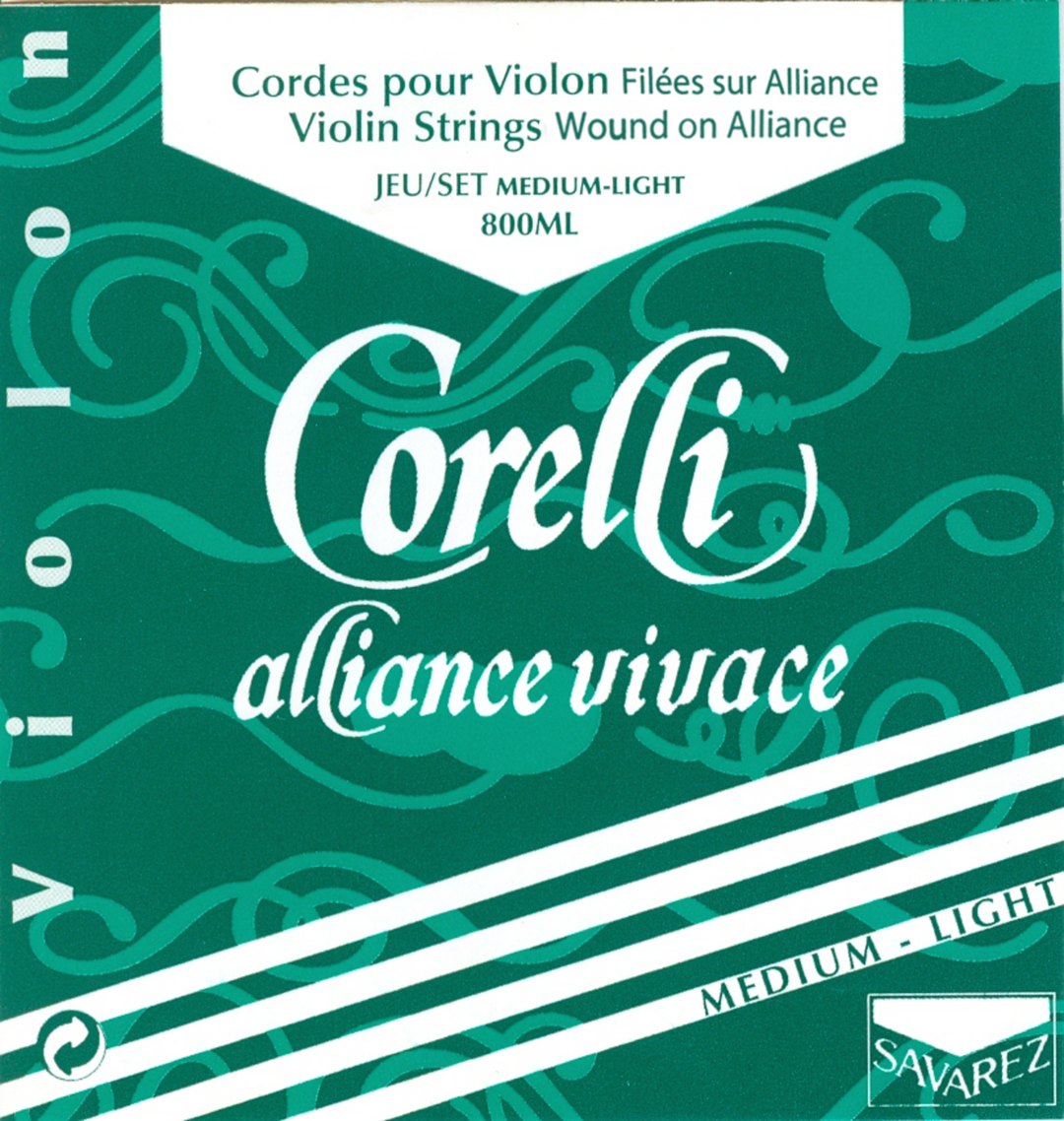 Corelli cordes de Violons Alliance Vivace - Medium-light 800ML