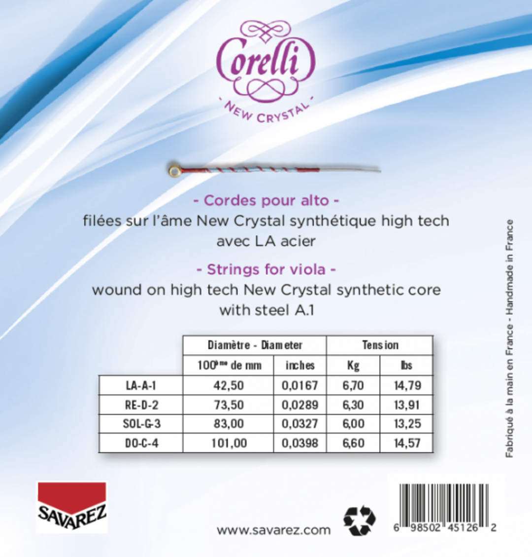 Corelli Strings For Viola New Crystal - Medium (730MB)