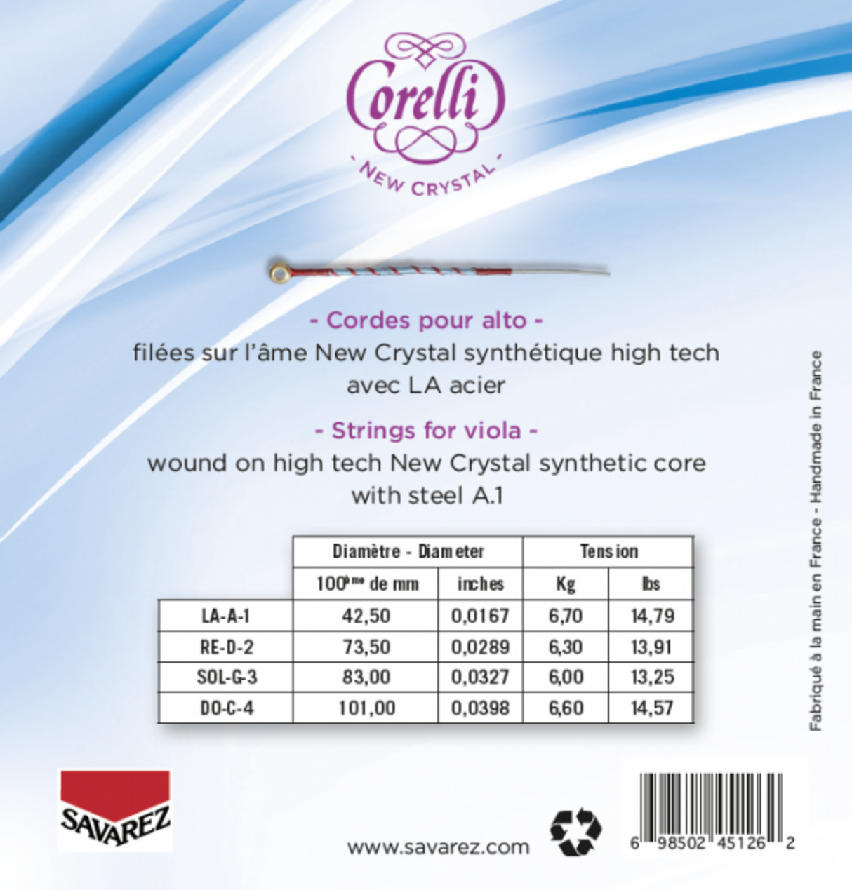 Corelli Strings For Viola New Crystal - Medium (730MB)