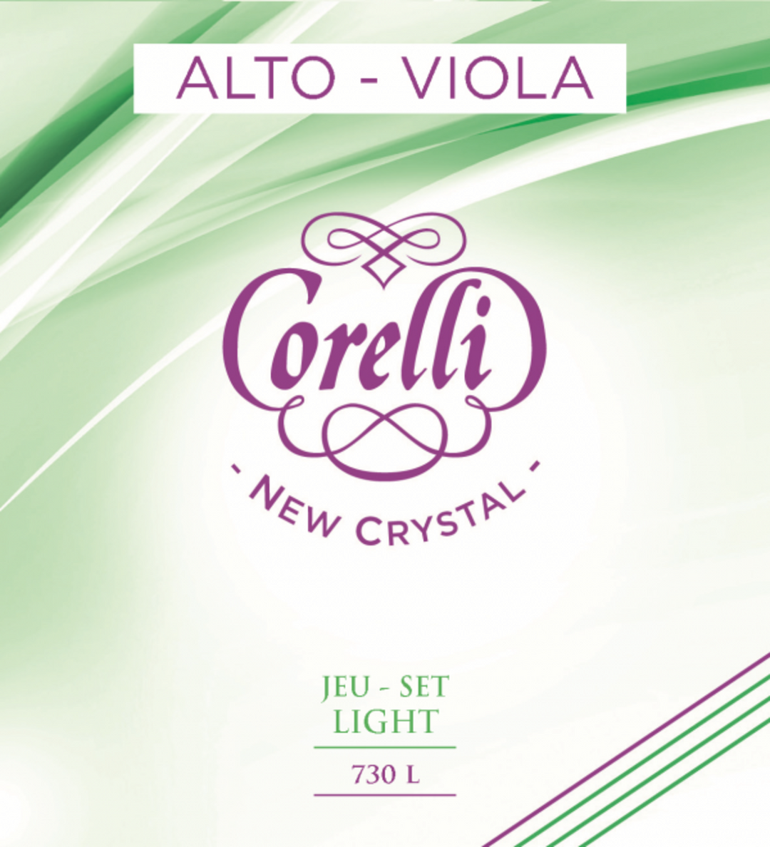 Corelli Strings For Viola New Crystal - Light (730L)