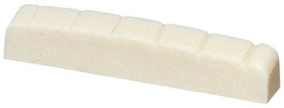 Fire & Stone sillet en plastique pour guitare western, courbé, 44,0 mm, avec rainures