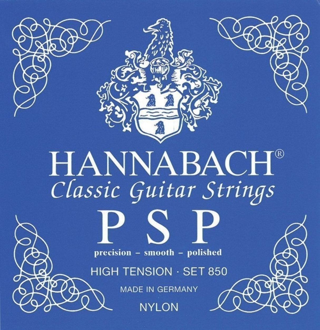 Hannabach Strings for classic guitar Serie 850 High tension PSP - Set high (850HT)
