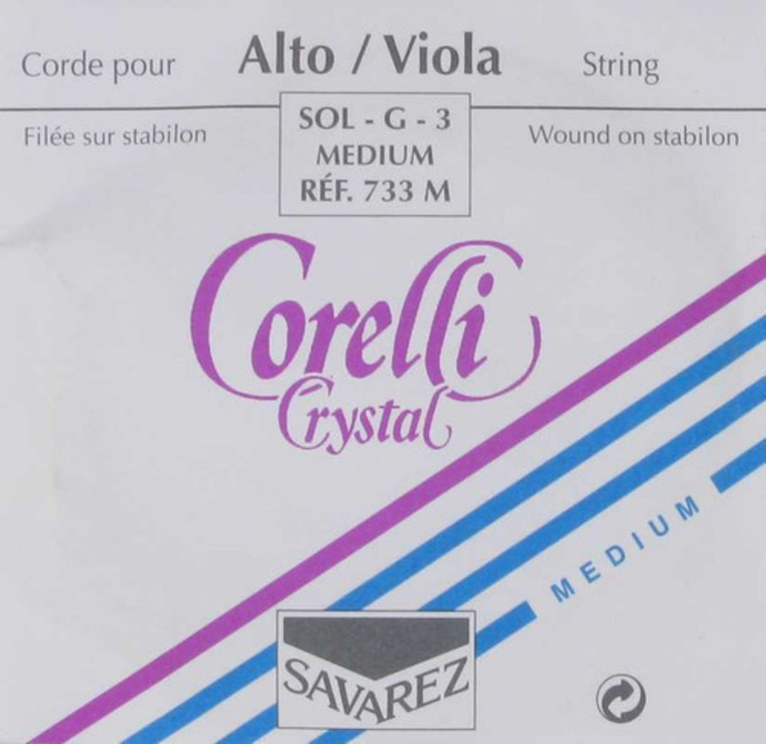 Corelli Strings For Viola New Crystal - Medium (733M)