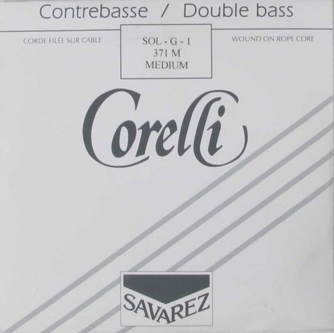 Cordes de contrebasse Corelli, accord orchestral, tungstène - Medium (371M)