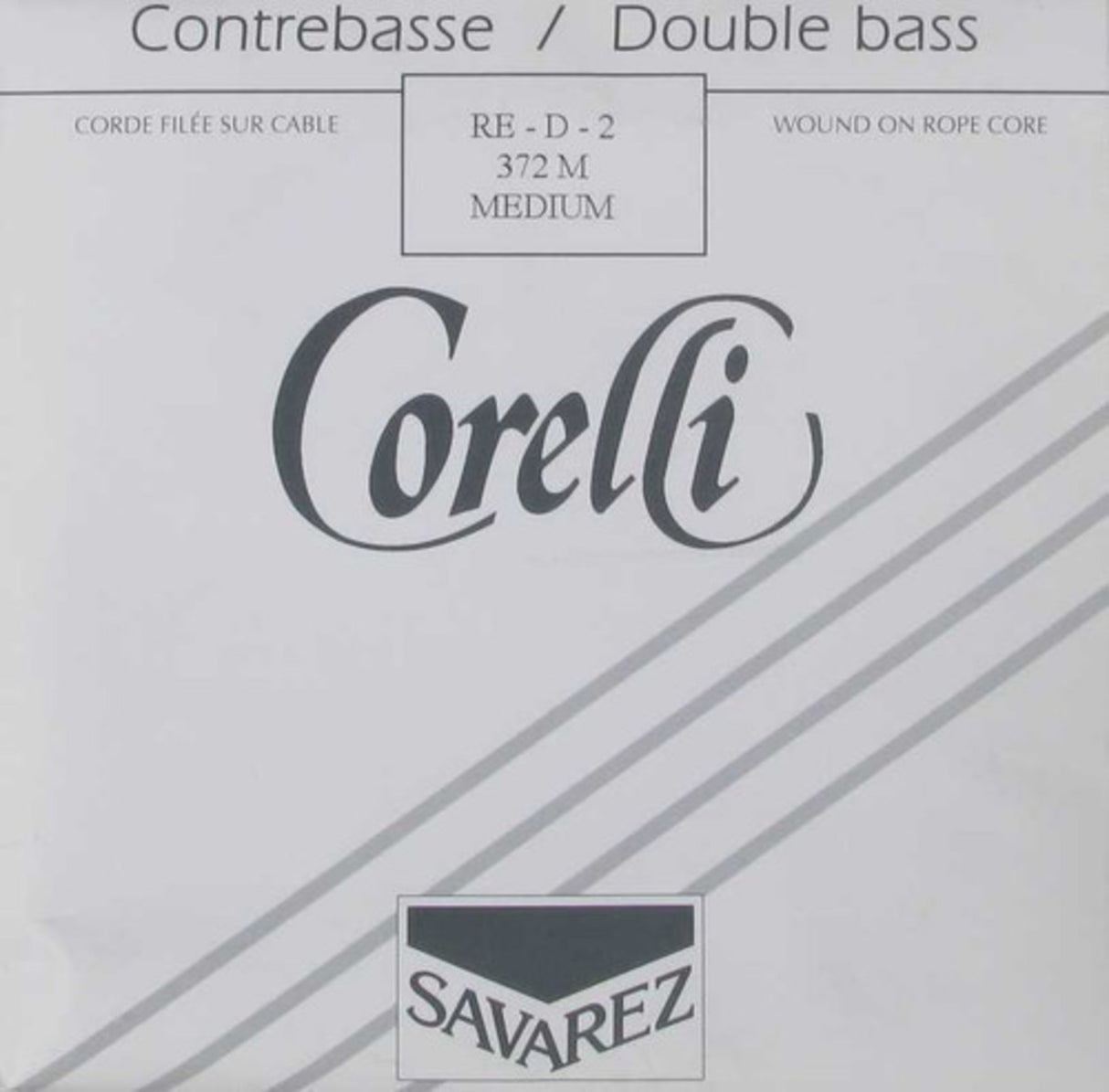 Corelli Double bass strings Orchestral tuning wolfram - Medium (372M)