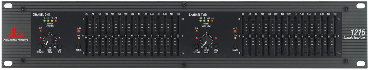 dbx 1215 2x 15 Bandes Égaliseur Graphique