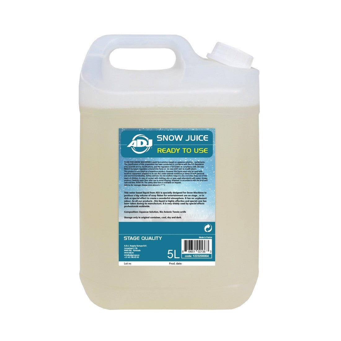 ADJ Snow fluid (5L)