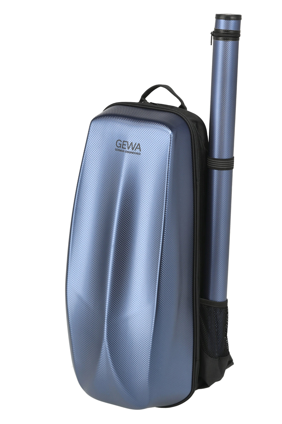 GEWA sac à dos pour étui de violon Space Bag - Blue 4/4 - 3/4 (33 x 67 (avec étui d'archet 79 ) x 19 cm)