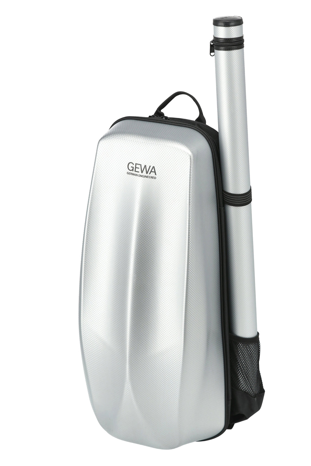 GEWA Sac à dos pour case de violon Space Bag - Silver 4/4 - 3/4 (33 x 67 (avec case d'archet 79 ) x 19 cm)