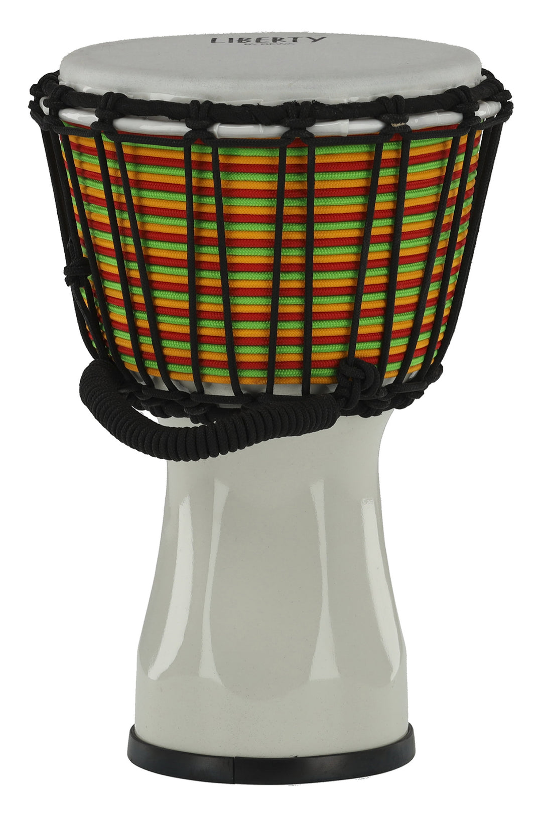 GEWA Djembé Liberty Series accordé par corde - 7" White