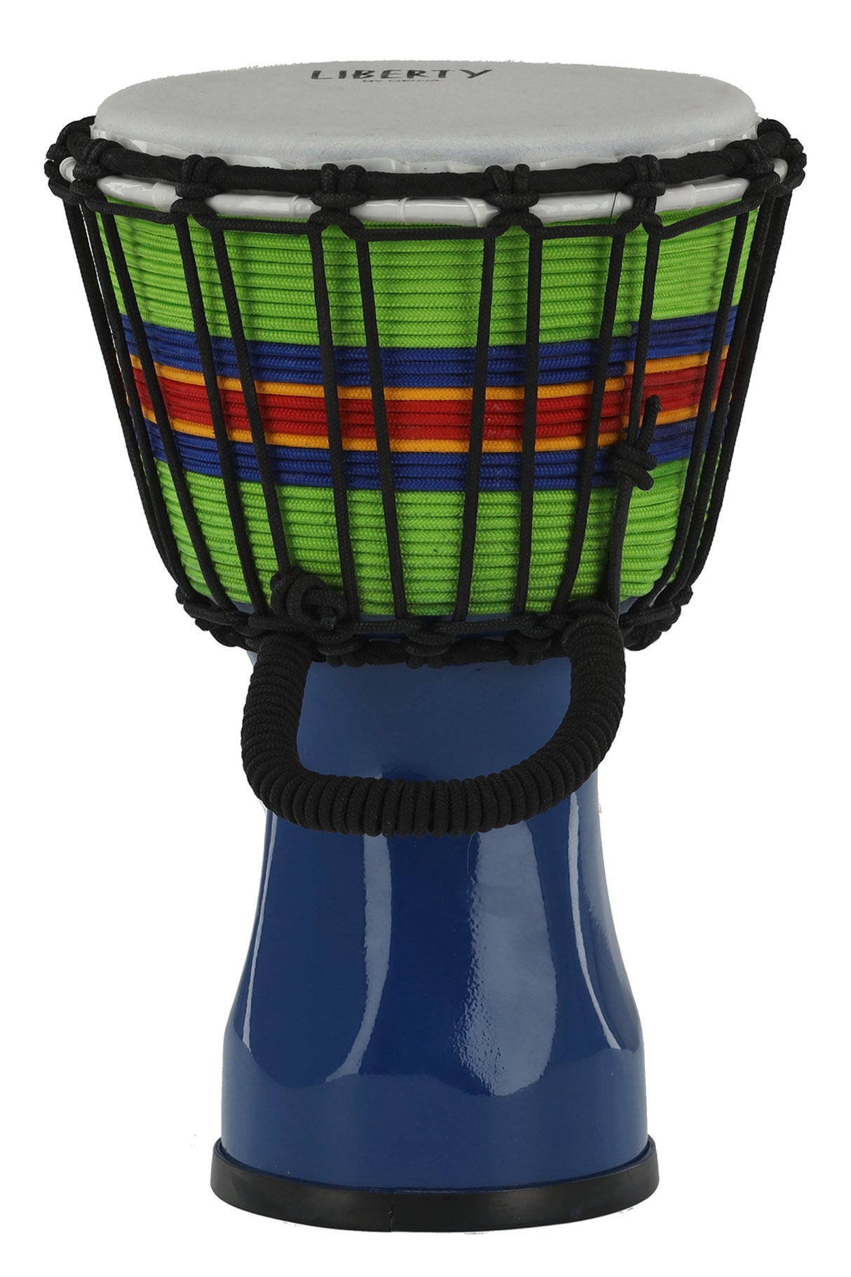 GEWA Djembé Liberty Series Rope Tuned - 7" Blue