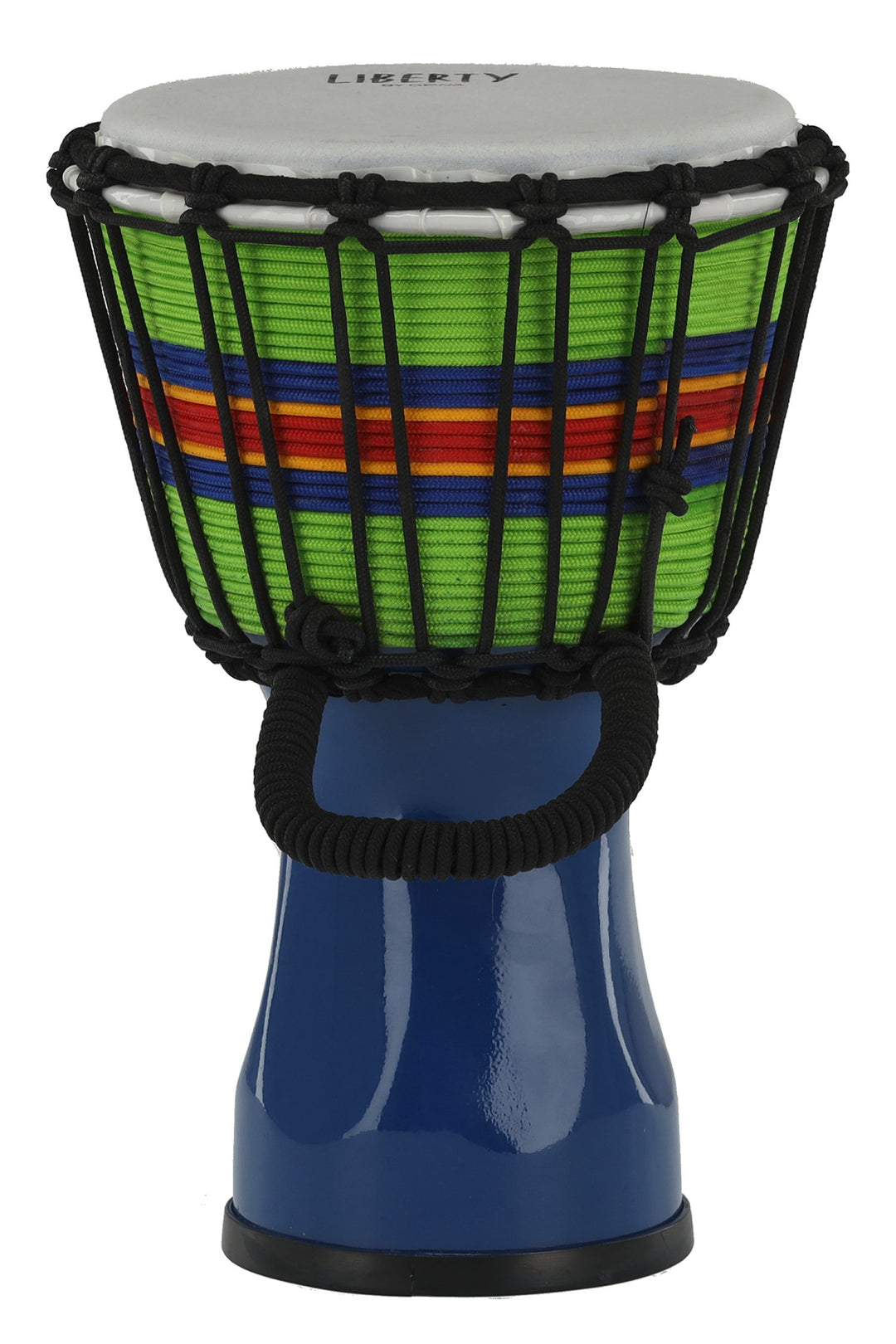 GEWA Djembé Liberty Series accordé par corde - 7" Blue