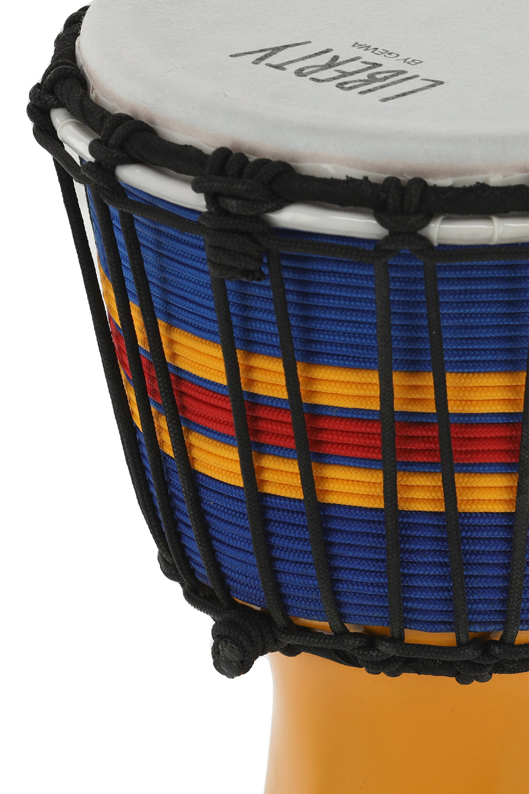 GEWA Djembé Liberty Series accordé par corde - 7" Yellow