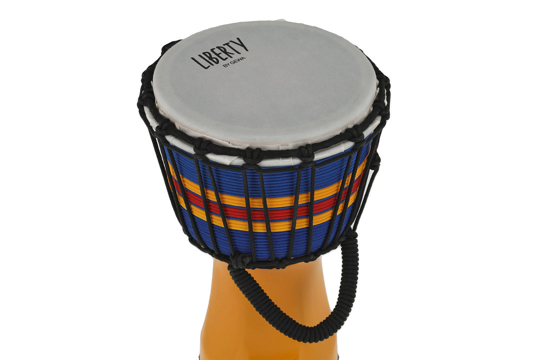 GEWA Djembé Liberty Series accordé par corde - 7" Yellow