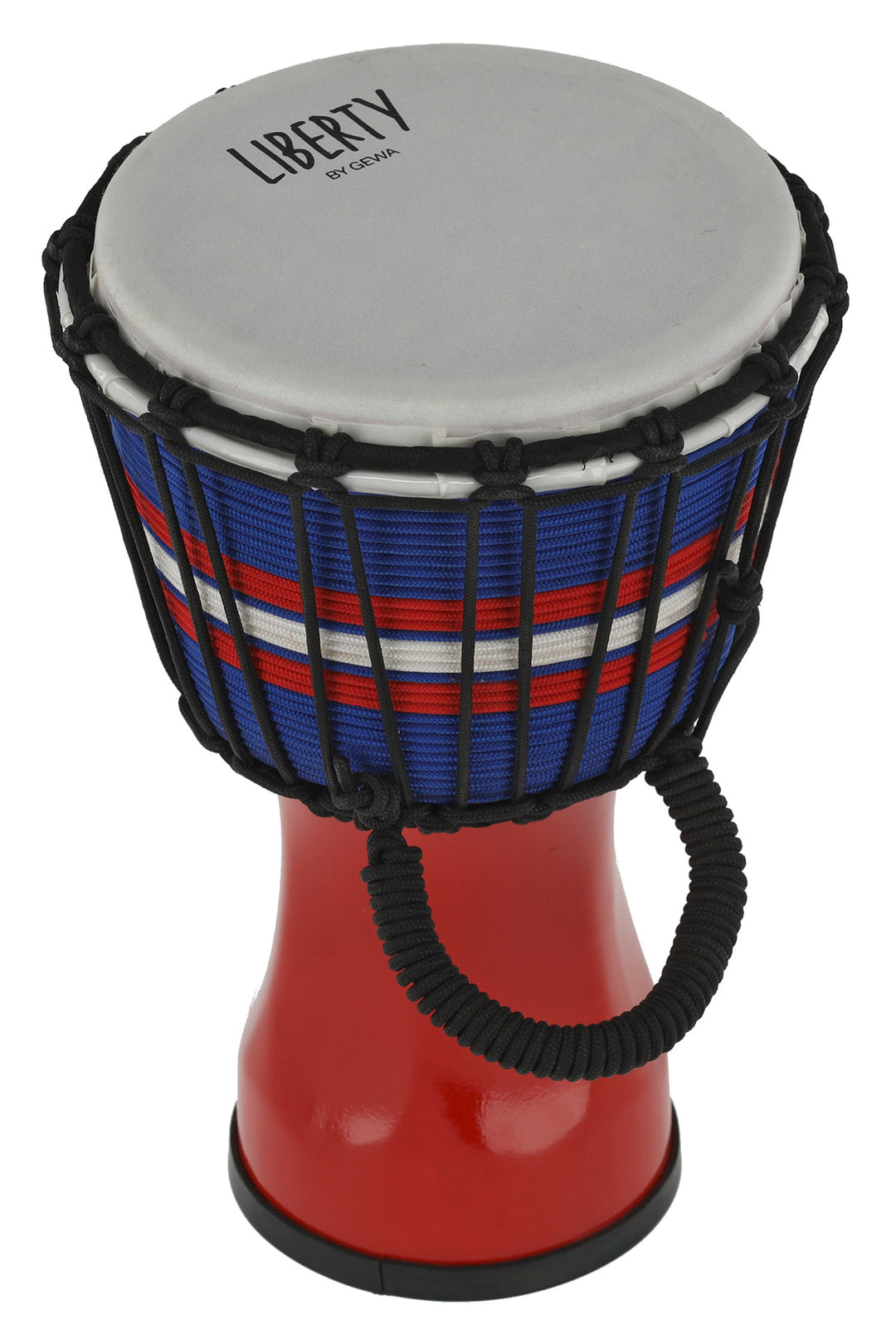 GEWA Djembé Liberty Series accordage par corde - 7" rouge