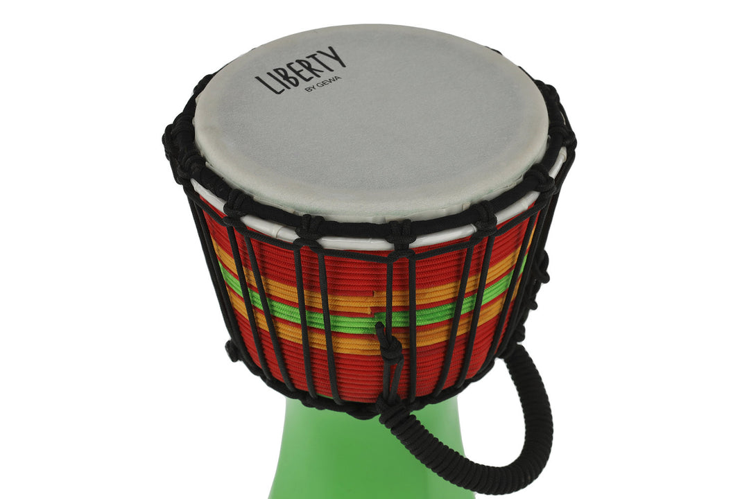 GEWA Djembé Liberty Series accordé par corde - 7" Vert