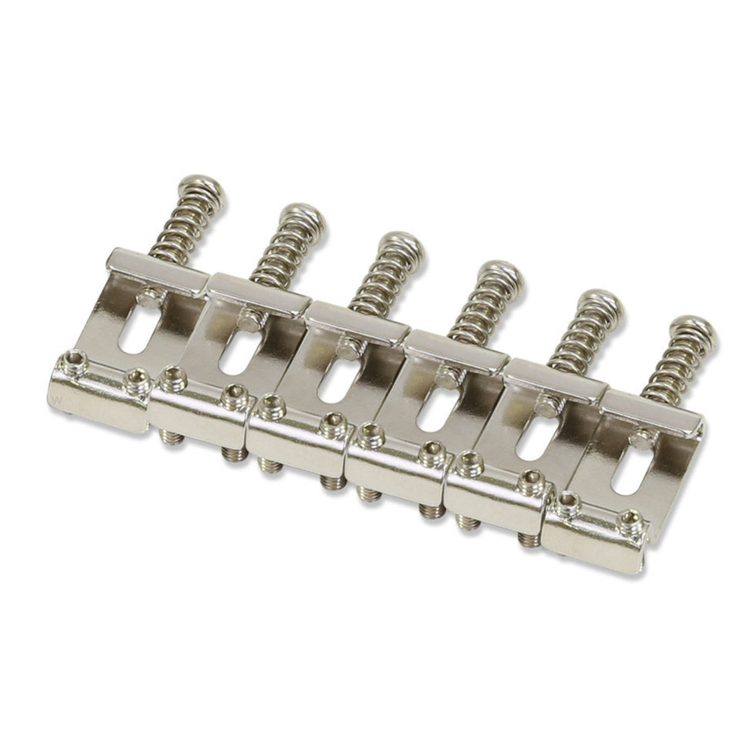 Partsland Sillets modèles Stratocaster - 11 mm de large, nickel