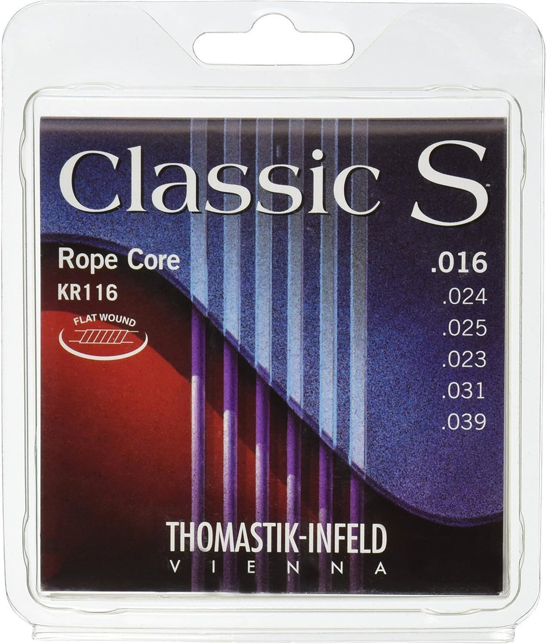 Thomastik-Infeld Cordes pour guitares classiques Classic S à âme en corde - Set (KR116)