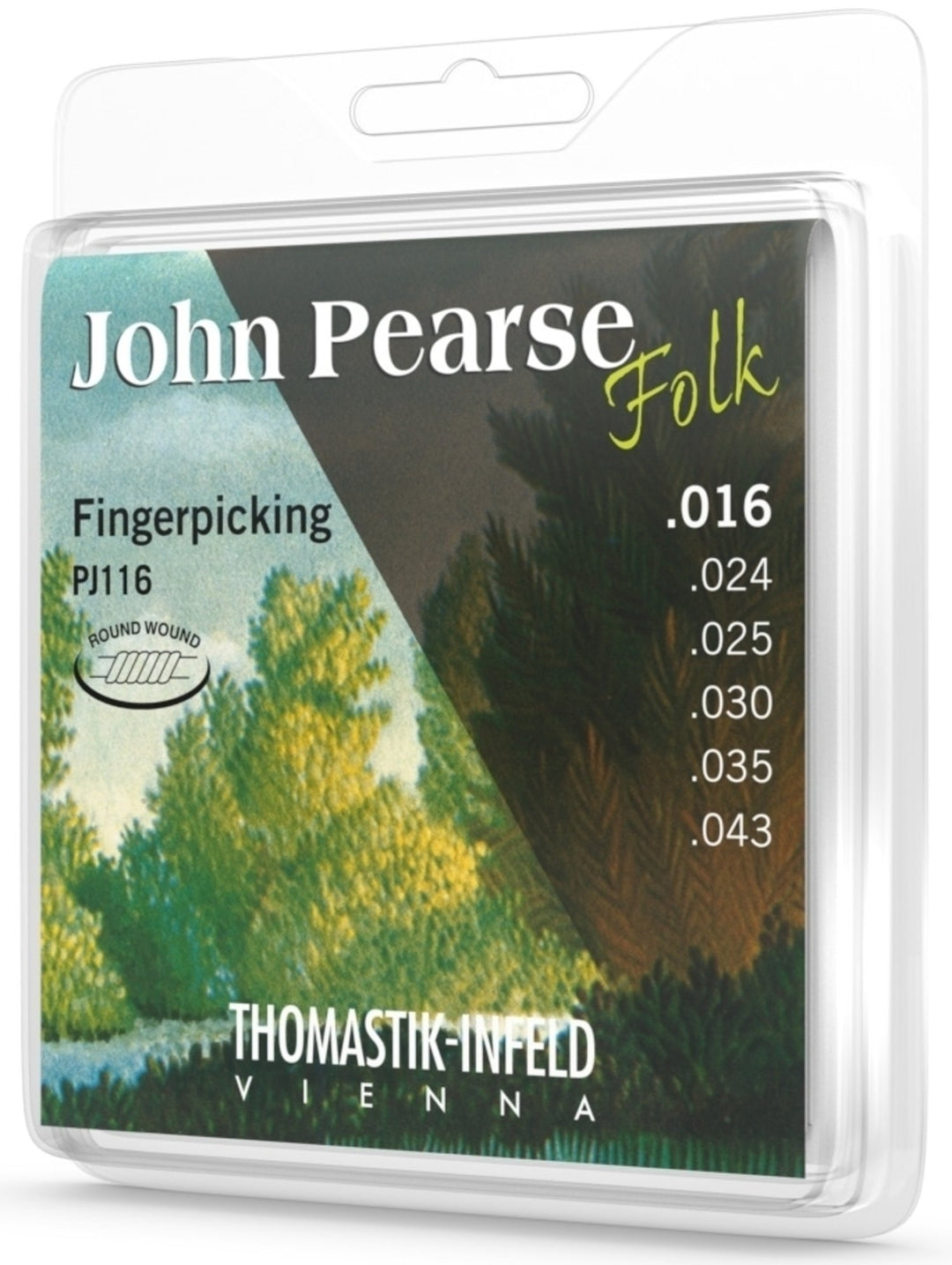 Thomastik-Infeld cordes pour Guitares classiques John Pearse Folk Series Light - Set (PJ116)
