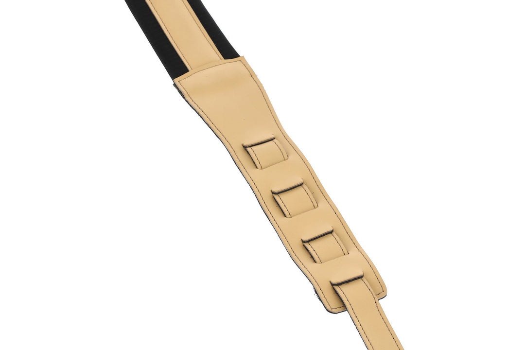 GEWA Sangles pour Guitares Regular 65 rembourrées - sable sec
