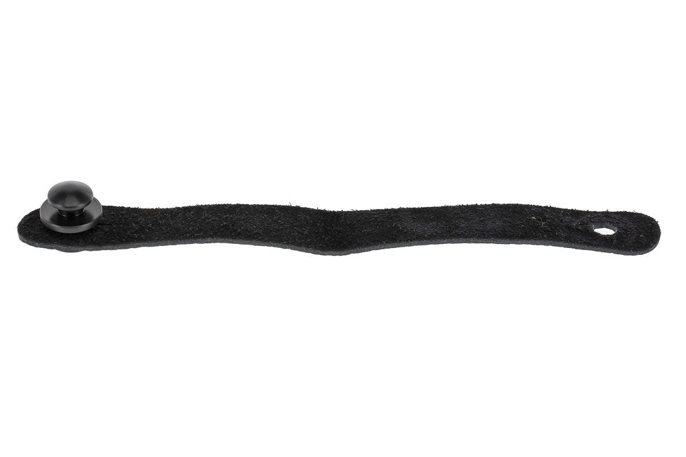 Boucle GEWA Tie Strap pour sangle de guitare, cuir, noire