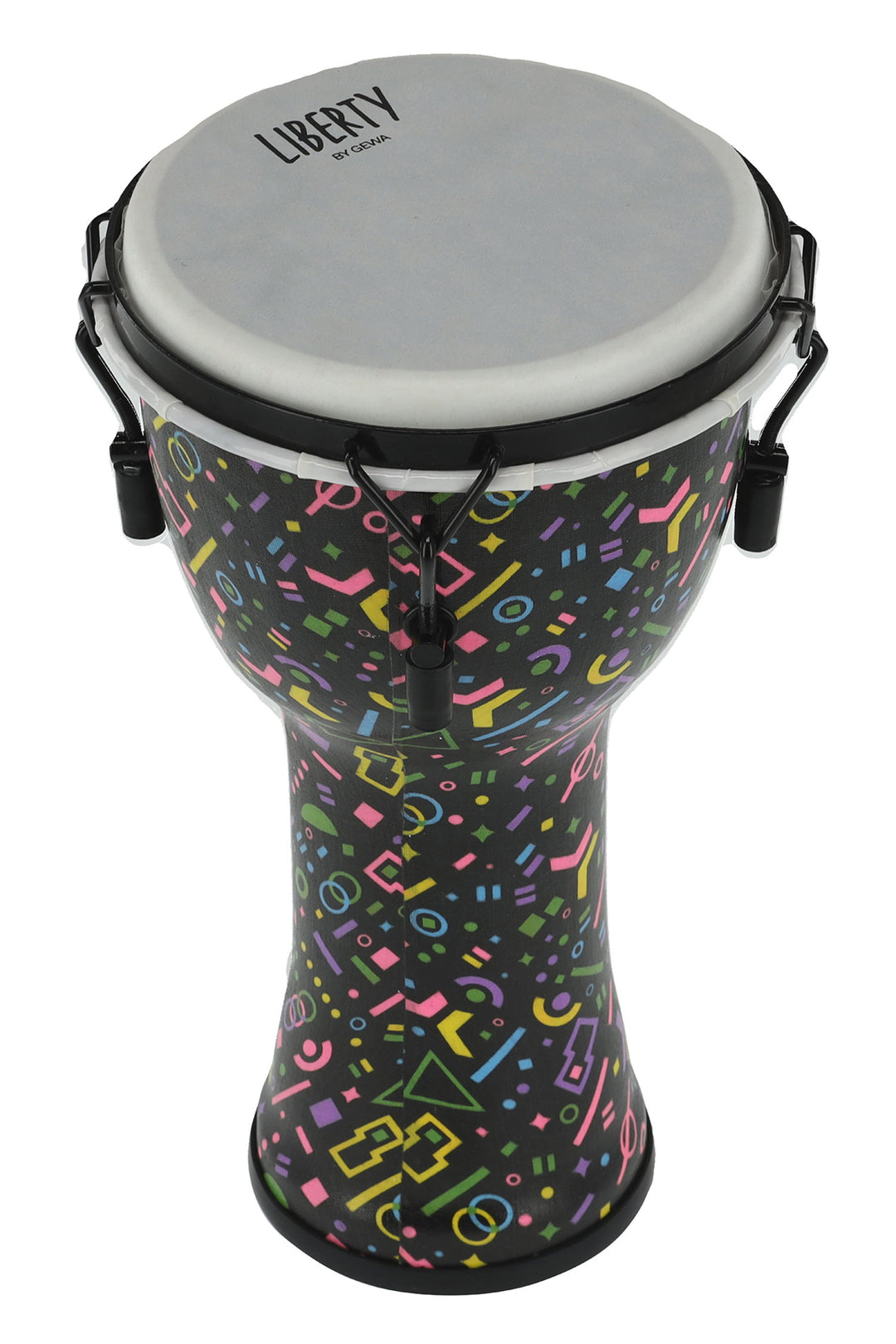 GEWA Djembés Liberty Series à accordage mécanique - 8" Crazy Neon