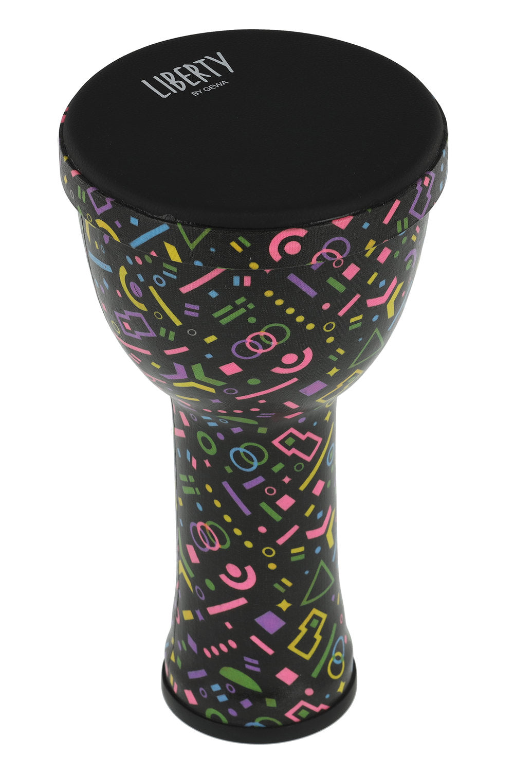 GEWA Liberty Series Nestable djembés 8", motif Crazy Neon